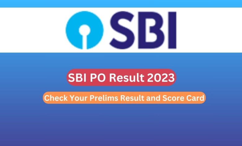 SBI PO Result 2023