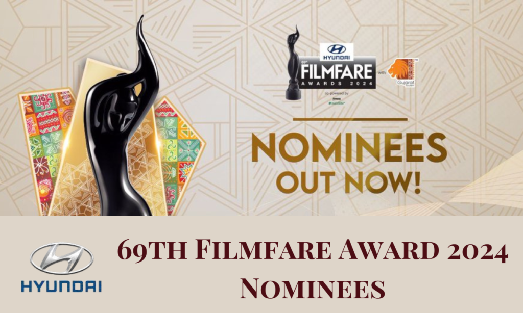 69th Filmfare Awards 2024 Nomination
